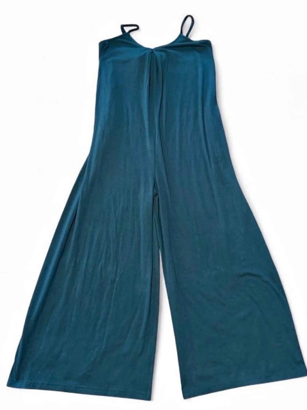 Wide Leg Jumpsuit in Blue Size Small Like New